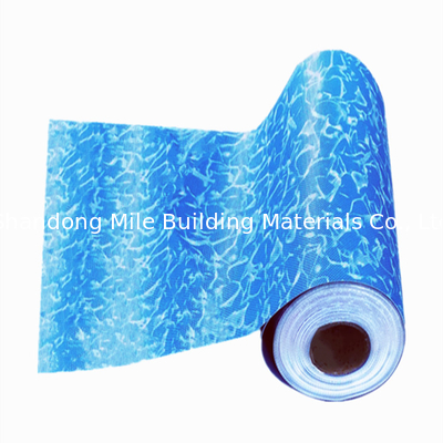 Anti-UV Reinforced with Fabric water wave  swimming pool film PVC Liner