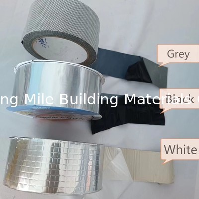Waterproof Foil Aluminum mastic tape butyl rubber tape aluminum foil tape
