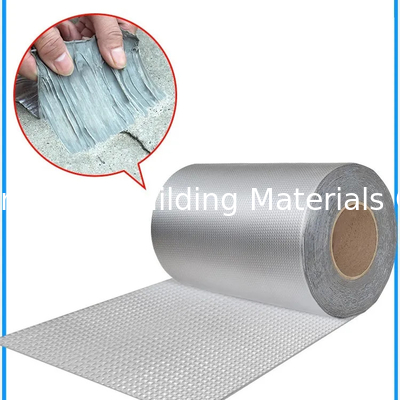 Waterproof Foil Aluminum mastic tape butyl rubber tape aluminum foil tape