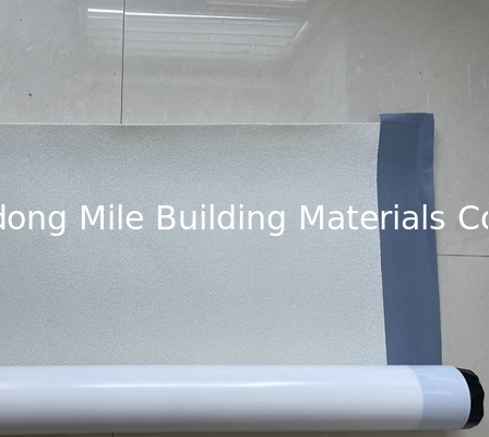 high polymer HDPE pre applied self-adhesive waterproof membrane for tunnel and bridge