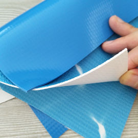 PVC material environment waterproofing membrane , different colors and patterns for swimming pool liner