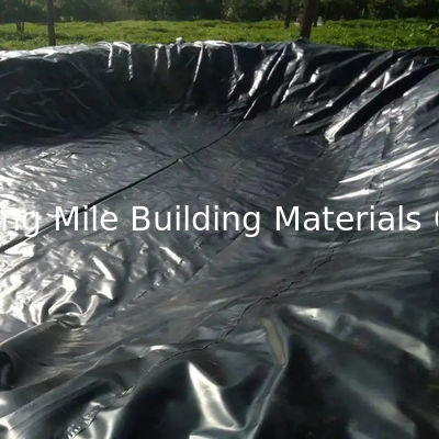 منيع 12mx15m epdm تحت الطبقة غشاء الأرضية الحديقة المناظر الطبيعية الأسماك 15x15' epdm سد سد للضغط على الماء